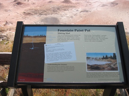 Fountain Paint Pots Sign